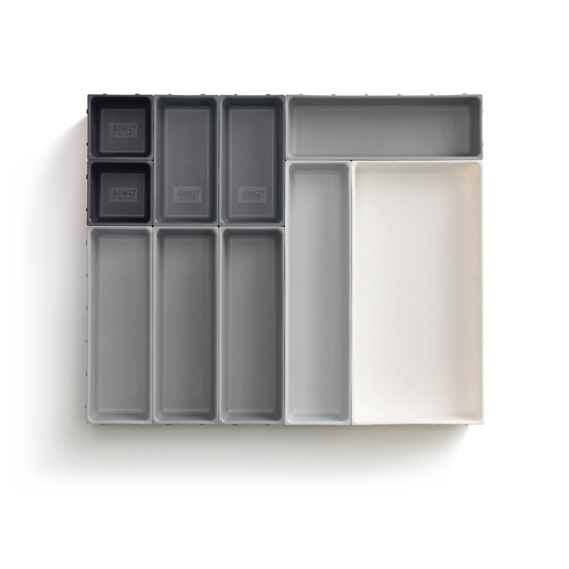 Blox cutlery set 10 pieces, Grey Joseph Joseph