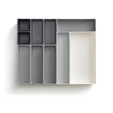 Blox cutlery set 10 pieces - Grey - Joseph Joseph
