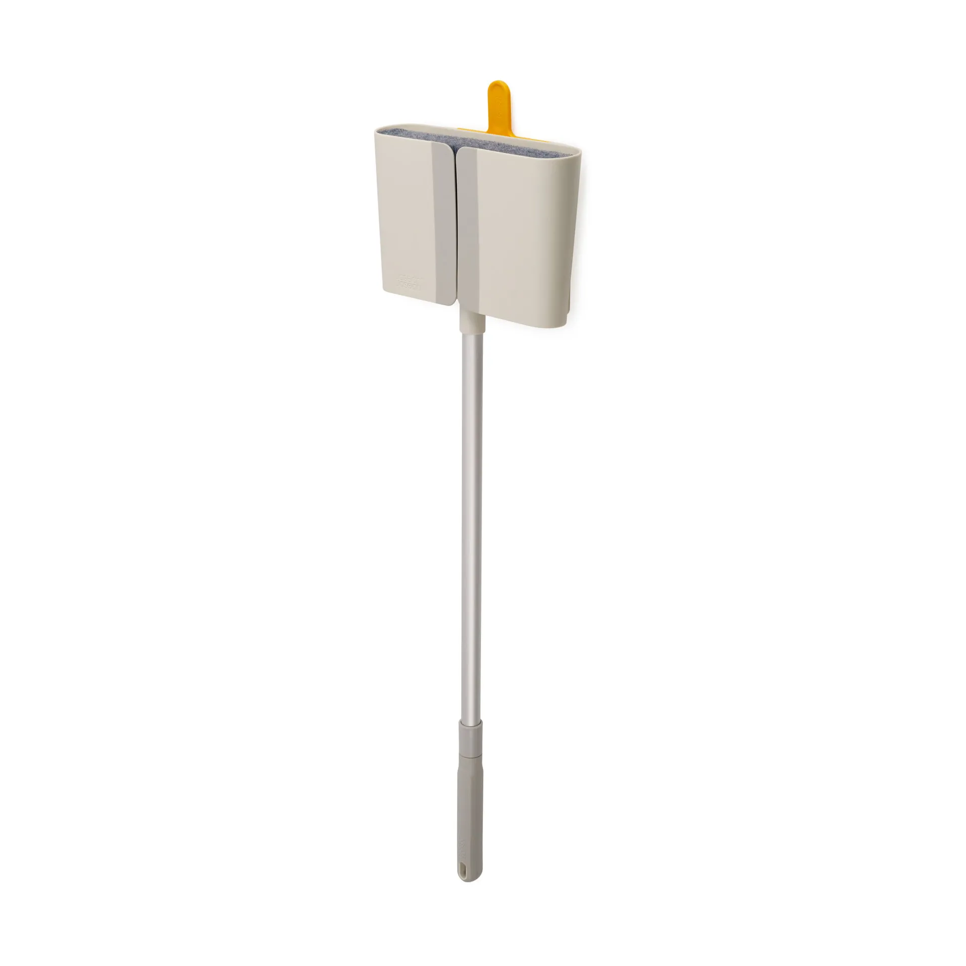 Cleantech wall-mounted dustpan brush, Stone Joseph Joseph
