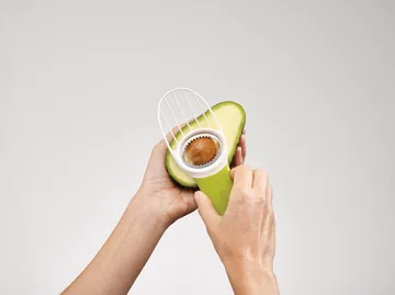 Goavocado 3-in-1 Avocado Slicer - Green-white - Joseph Joseph