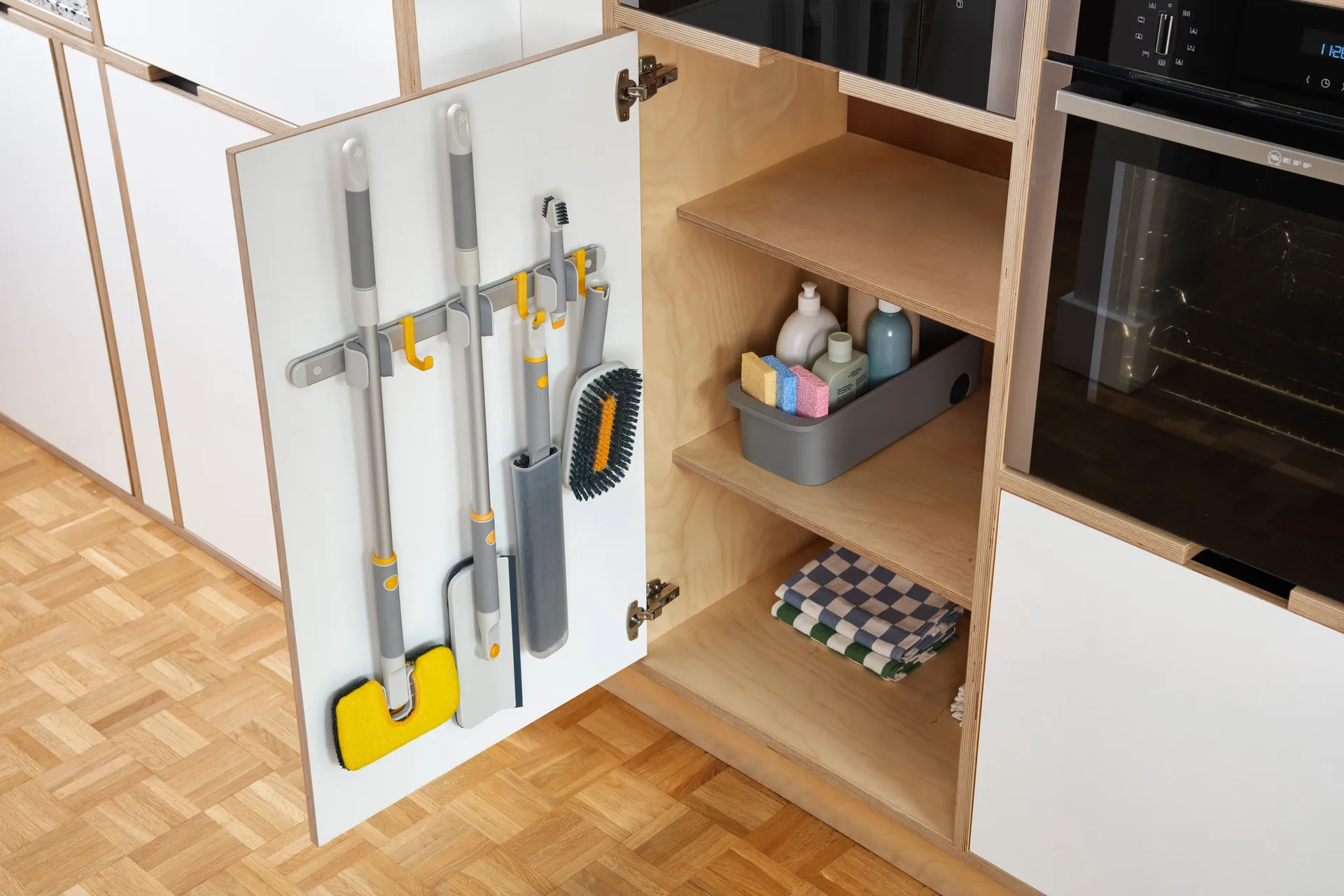 Joseph Joseph Cleantech 2-in-1 surface cleaner, Stone Joseph Joseph