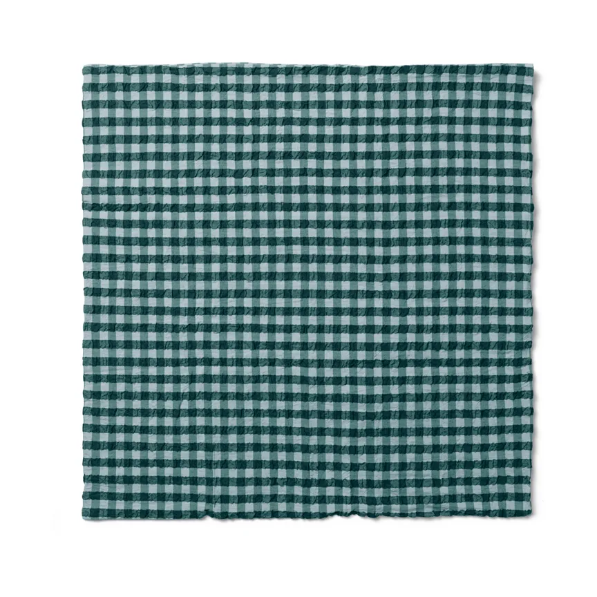 Bæk&Bølge pillowcase 60x63 cm, Green-light blue Juna