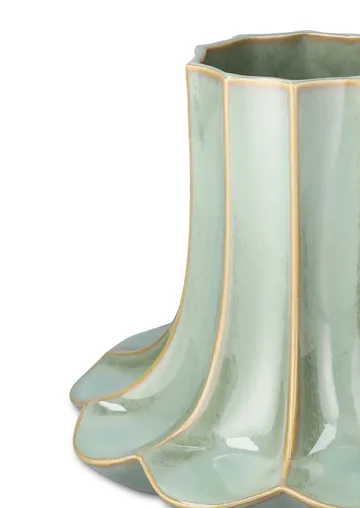 Chanterelle vase - Green, 20.5 cm - Kähler