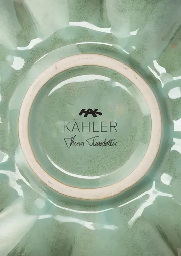 Chanterelle vase - Green, 20.5 cm - Kähler