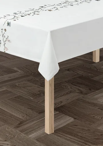 Hammershøi Christmas tablecloth 150x270 cm - White - Kähler