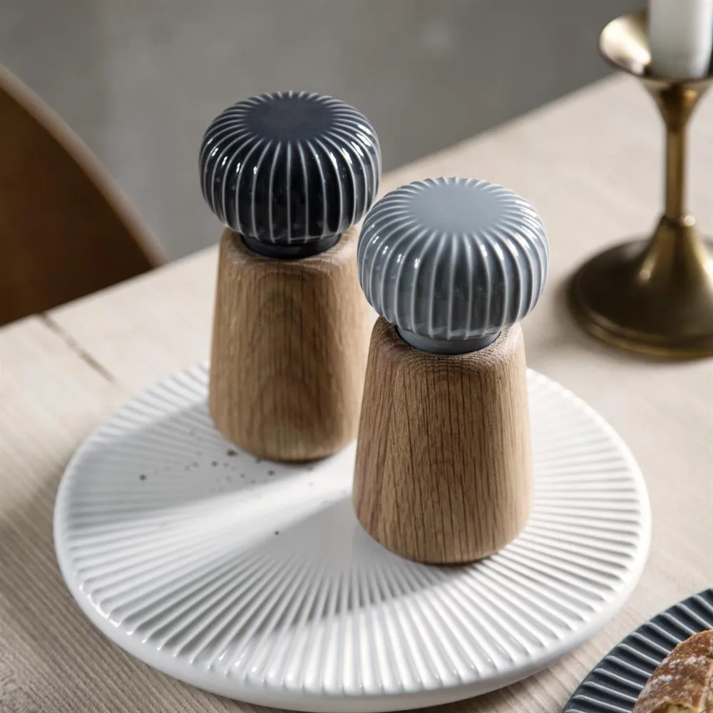 Hammershøi spice mill small, anthracite grey Kähler
