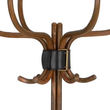 Babe coat rack - Blue-black leather belt - Källemo
