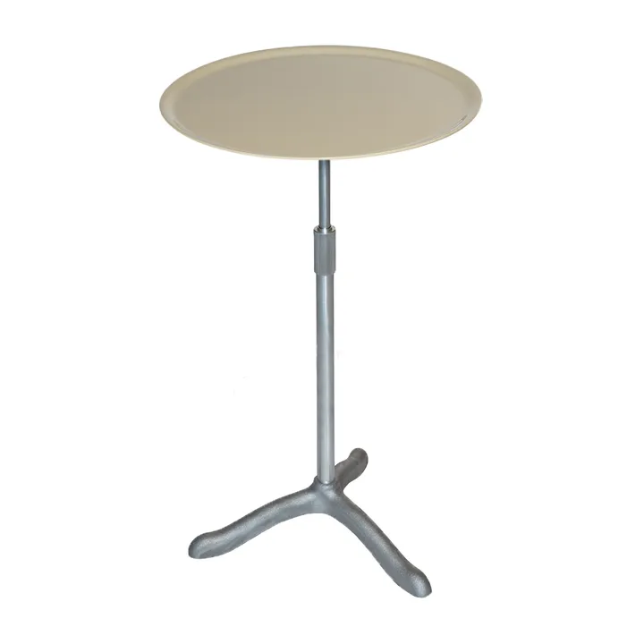 Cassis coffee table Ø37 cm - Aluminium-oyster - Källemo