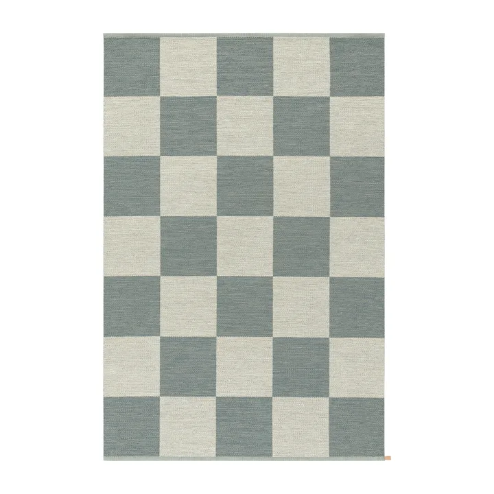 Checkerboard Icon rug 165x240 cm - Polarized Blue - Kasthall