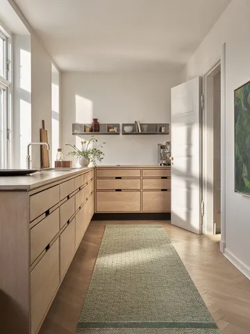 Goose Eye Anniversary rug - Minty fresh, 160x240 cm - Kasthall