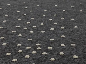 Bula Rug - Nearly Black, 170x240 cm - Kateha