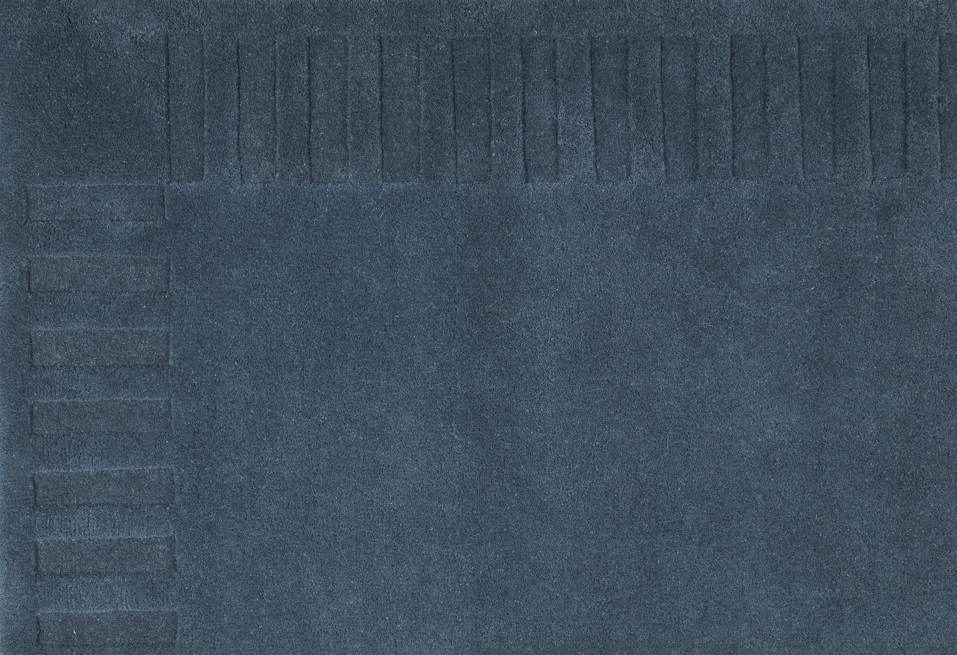Lea original wool rug, Stormblue-43, 200x300 cm Kateha