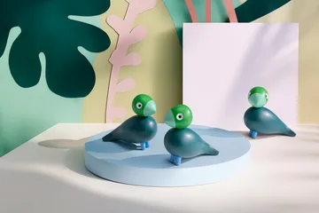 Kaj Bojesen Year Bird 2026 Birch - Dark green - Kay Bojesen Denmark