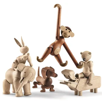 Kay Bojesen dog 18,5 cm - Walnut - Kay Bojesen Denmark