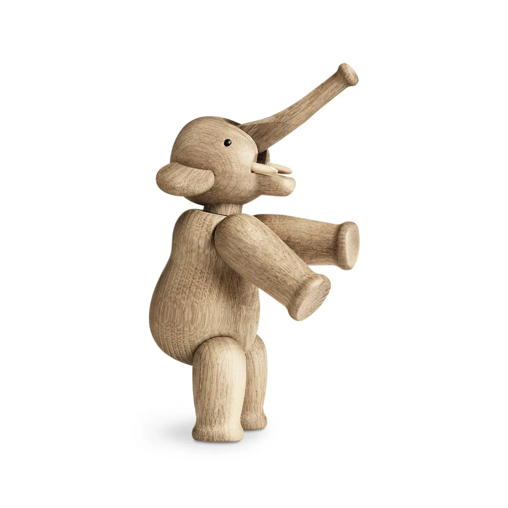 Kay Bojesen elephant mini, Oak Kay Bojesen Denmark
