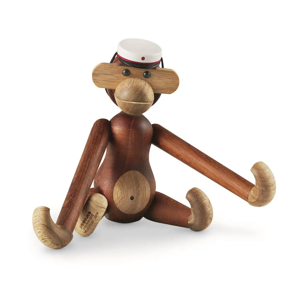 Kay Bojesen monkey with red student cap,  Kay Bojesen Denmark