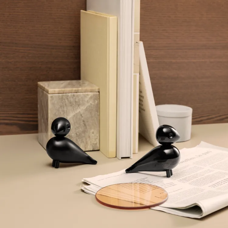 Lovebirds, Black 2-pack Kay Bojesen Denmark