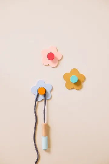 Kid's Base flower hook 3-piece - Multi - Kid's Concept
