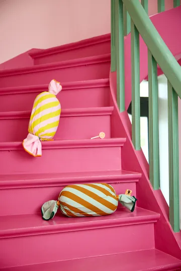 Pippi caramel cushion - Green - Kid's Concept