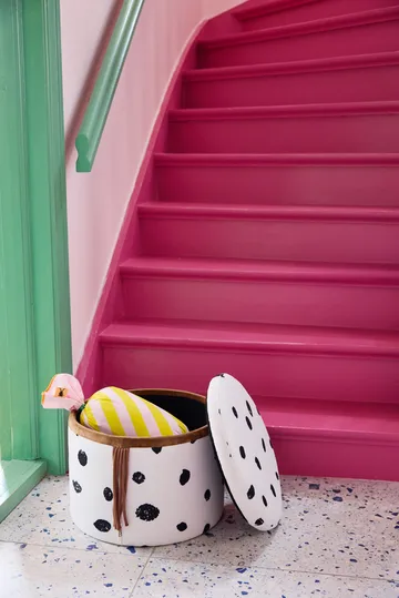 Pippi caramel cushion - Pink - Kid's Concept