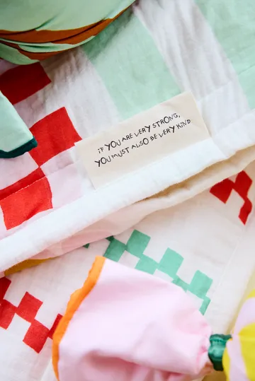 Pippi throw 130x170 cm - Multi - Kid's Concept