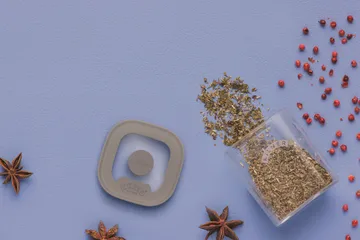 Kilner FRESH spice jar square - Clear-grey, 160 ml - Kilner
