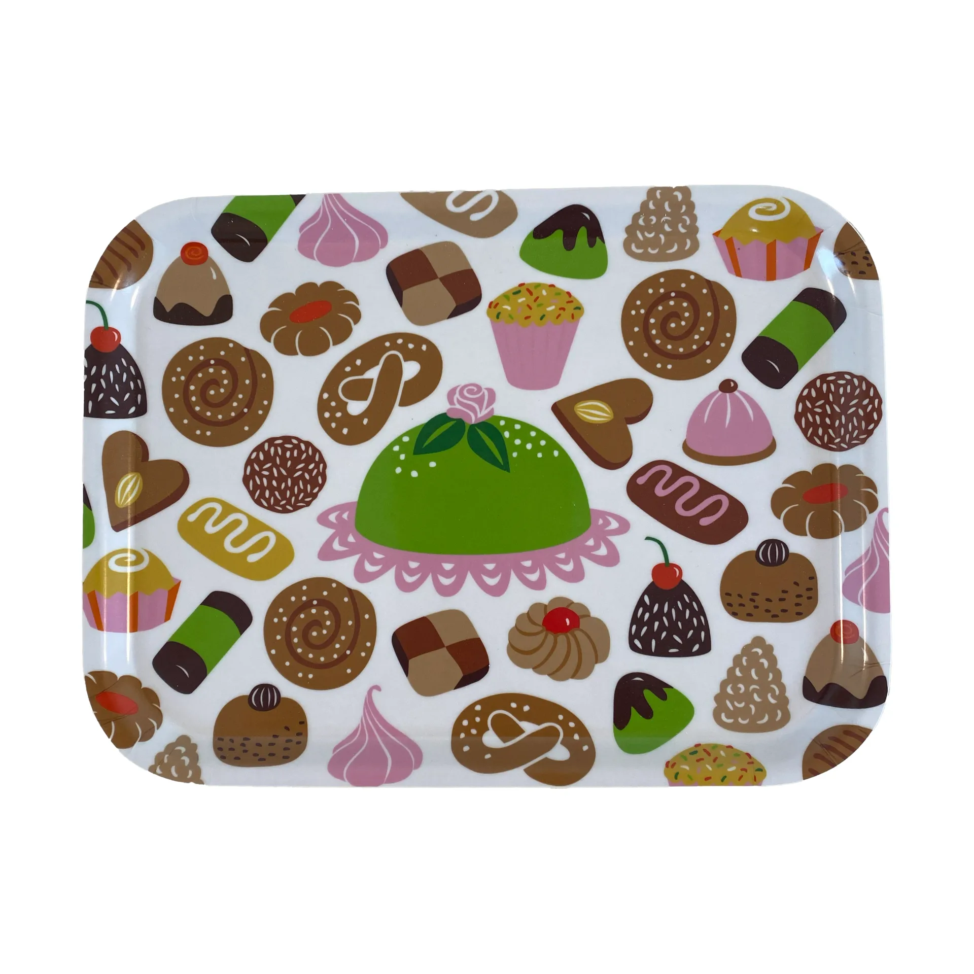 Fika serving tray, 20x27 cm Klippan Yllefabrik