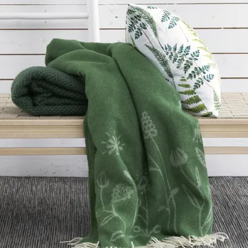 Fräken cushion cover - white - Klippan Yllefabrik