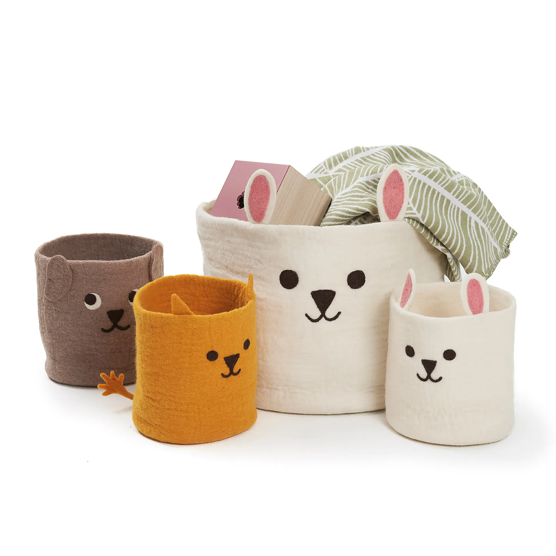 Puppy basket Ø20 cm, Grey Klippan Yllefabrik
