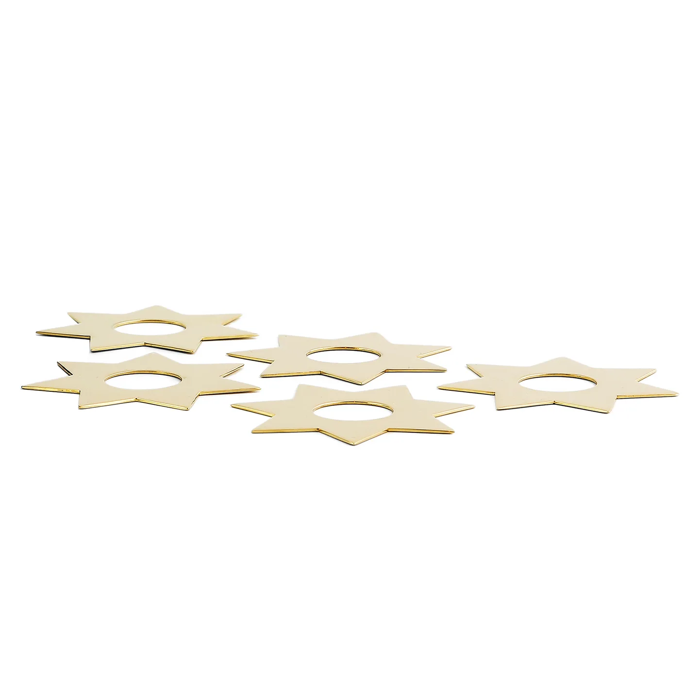 Constella manschett stars 5 pack, Brass KLONG