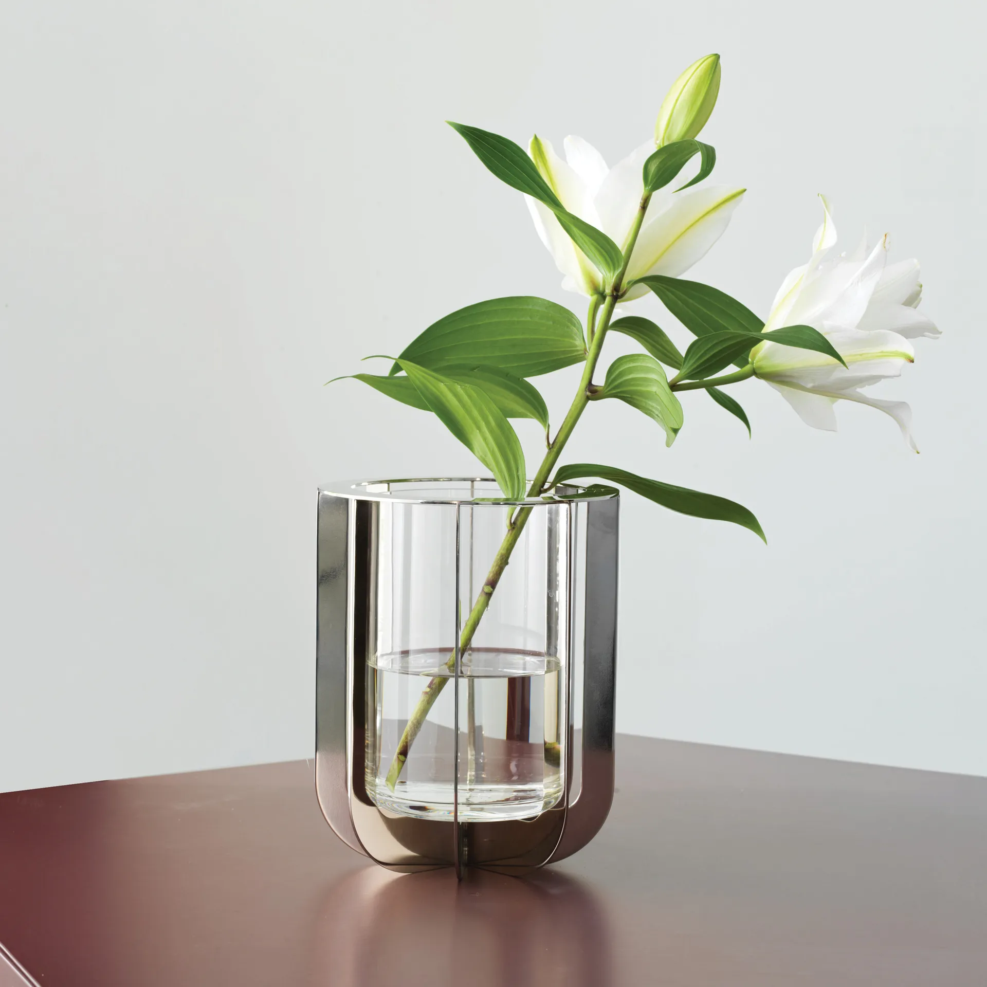 Jazz vase 20 cm, Silver KLONG