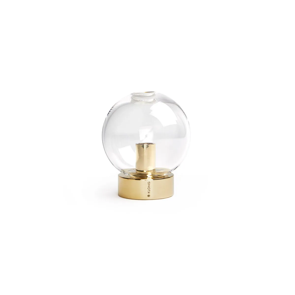 Orbis vase, brass KLONG