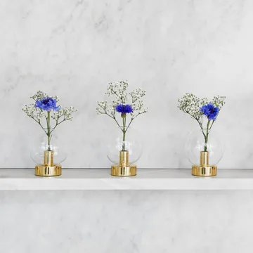 Orbis vase - brass - KLONG
