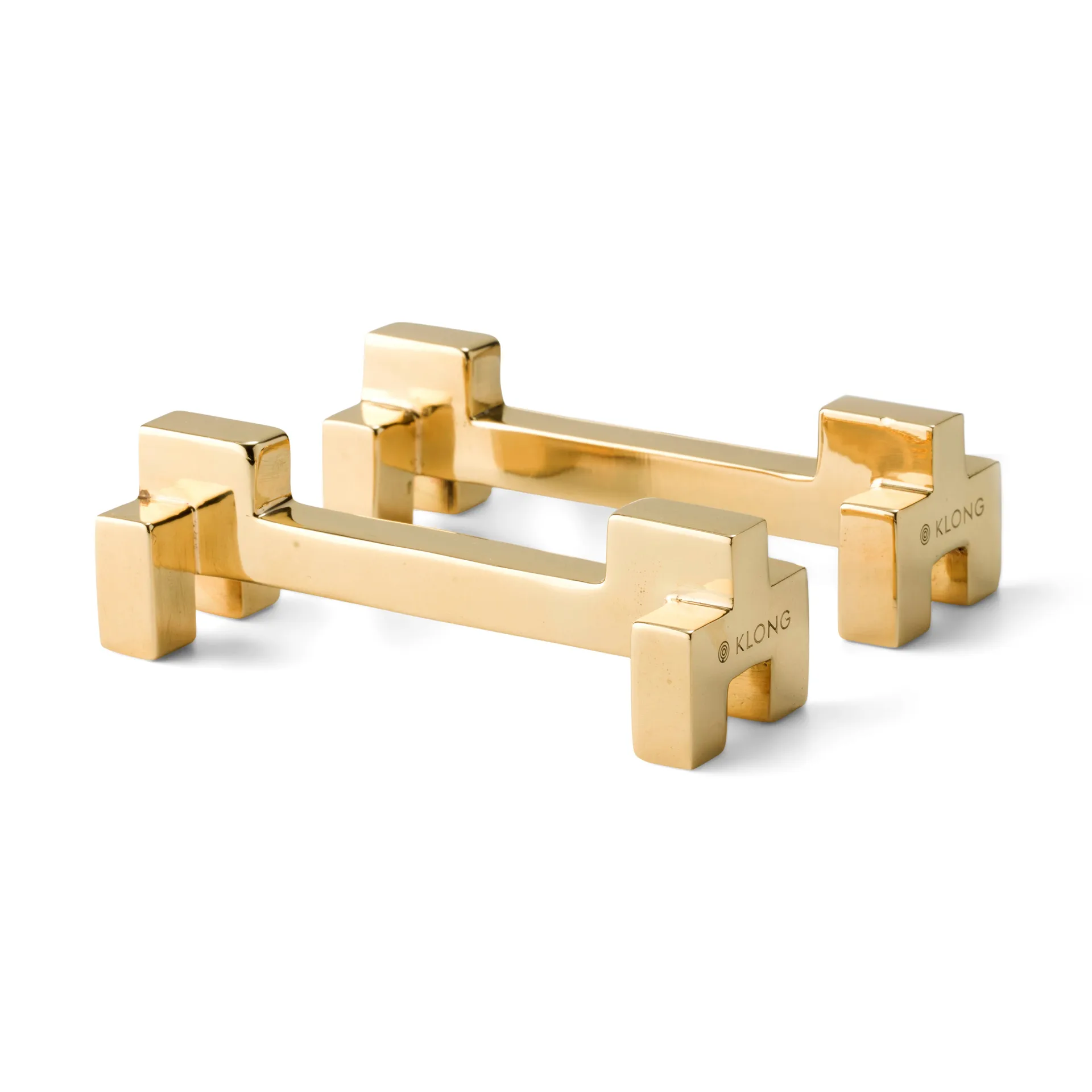 Signe cutlery holder 2-pack, brass KLONG