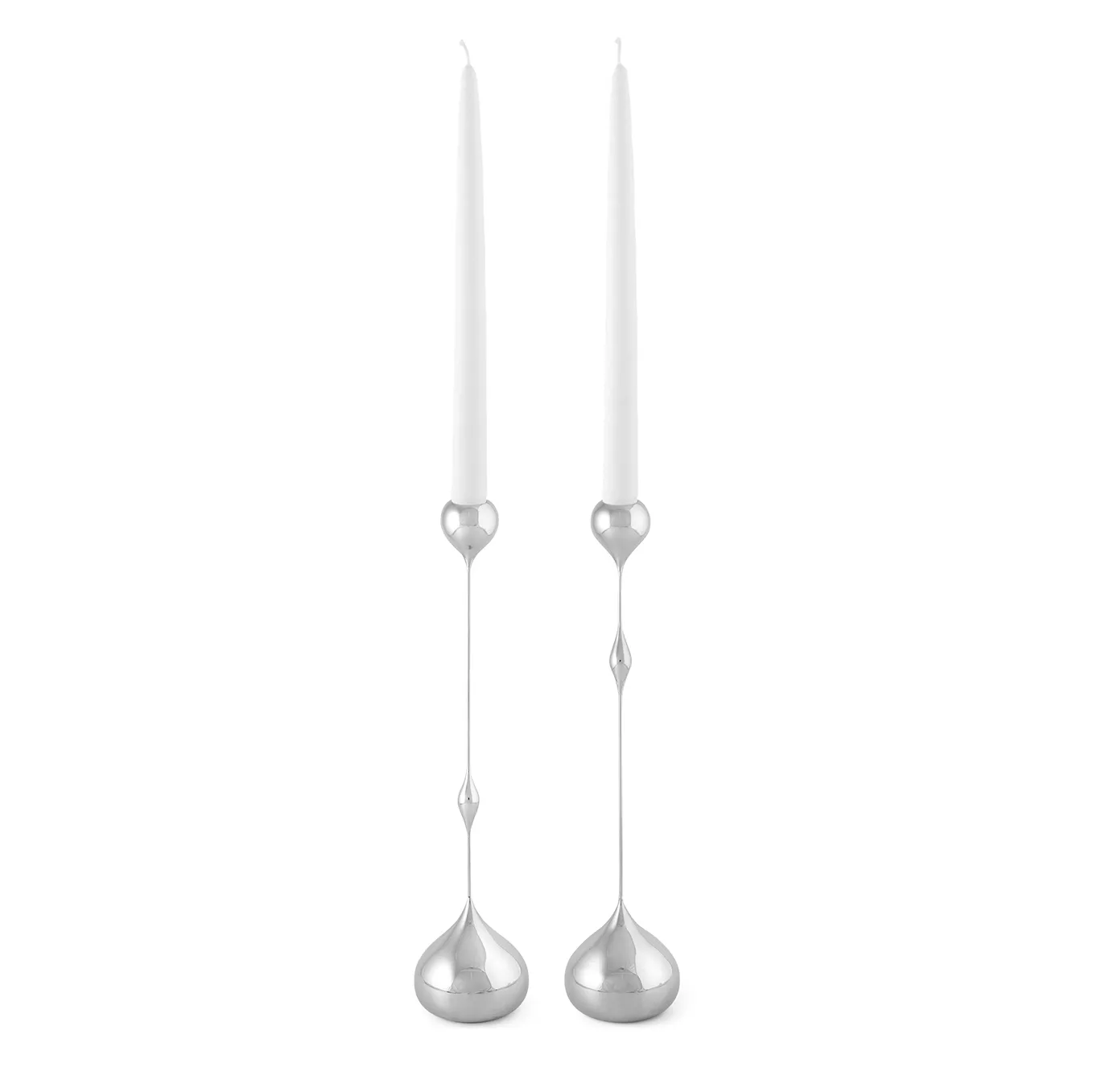 Tender candle holder high, Nickel KLONG