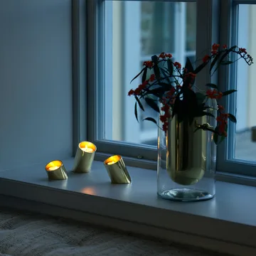 Tipp lantern 3 pieces - Brass - KLONG