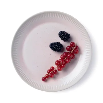 Colorit plate Ø19 cm - Pink - Knabstrup Keramik