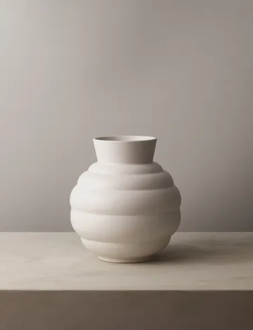 Tortus Archie vase No3 26.5 cm - White - Knabstrup Keramik