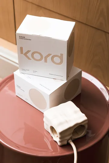 Cumulus+ case-shell for Cuboid+ power strip - Beige - Kord