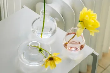 Kappa vase 56 mm - Clear - Kosta Boda