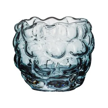 Moss tealight holder 7.3 cm, Blue Kosta Boda