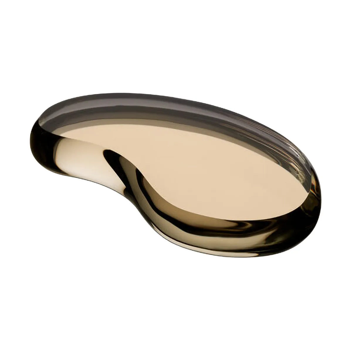 Tears of joy decorative object 2 pieces, Gold Kosta Boda