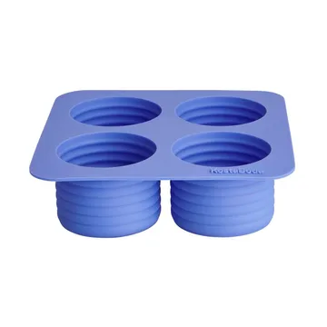 Viva ice cube mold 4 compartments 13 cl - Sea blue - Kosta Boda