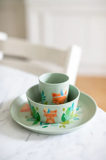 Connect children's dinnerware 3 pieces - Harry - Koziol