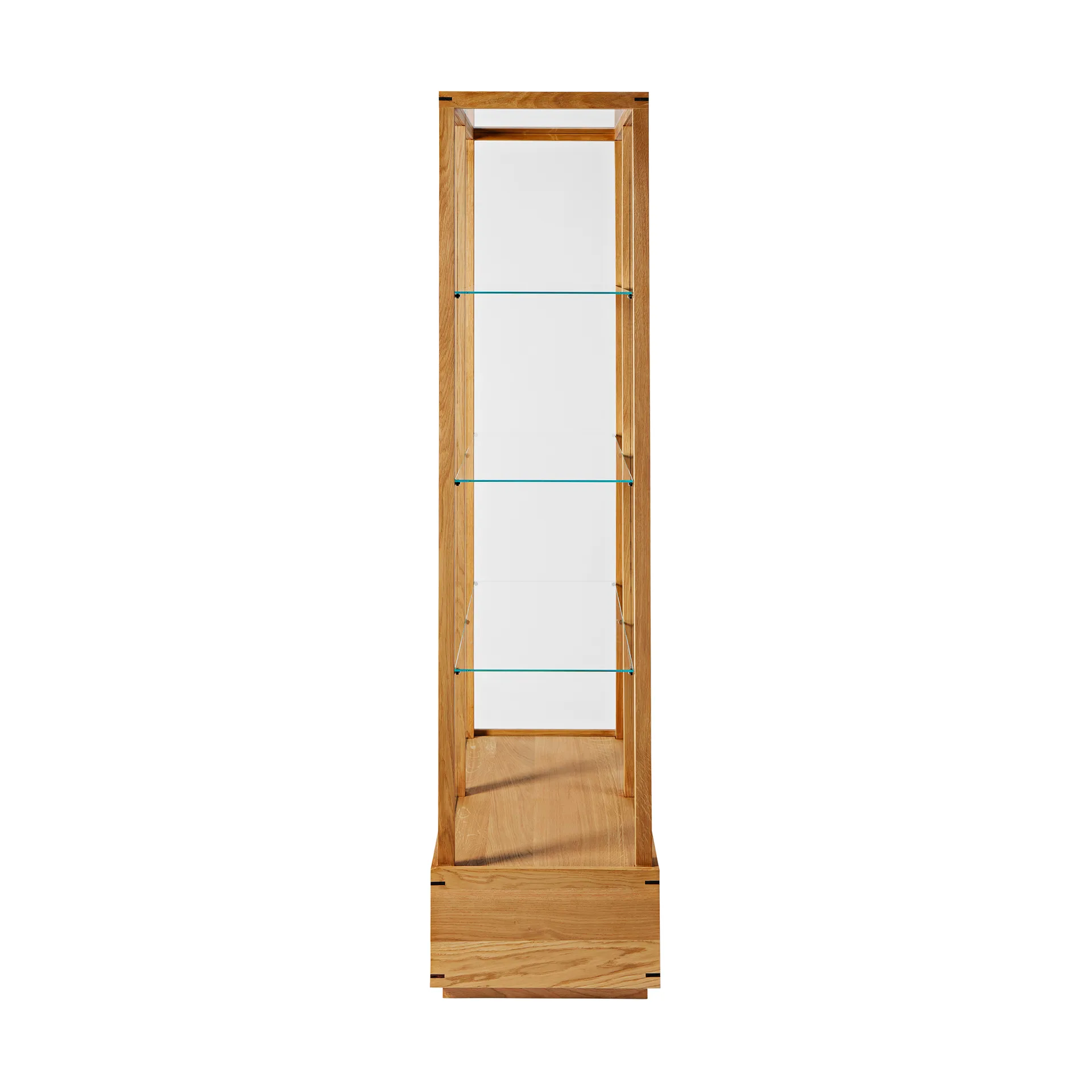 Japanese display cabinet large, Warm oiled oak Kristina Dam Studio