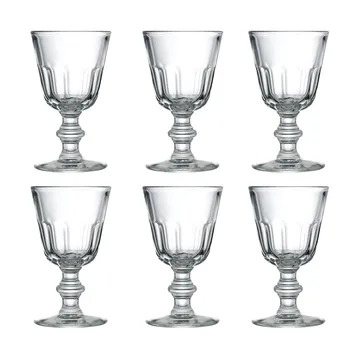 Perigord wine glass 19 cl 6-pack - Clear - La Rochère
