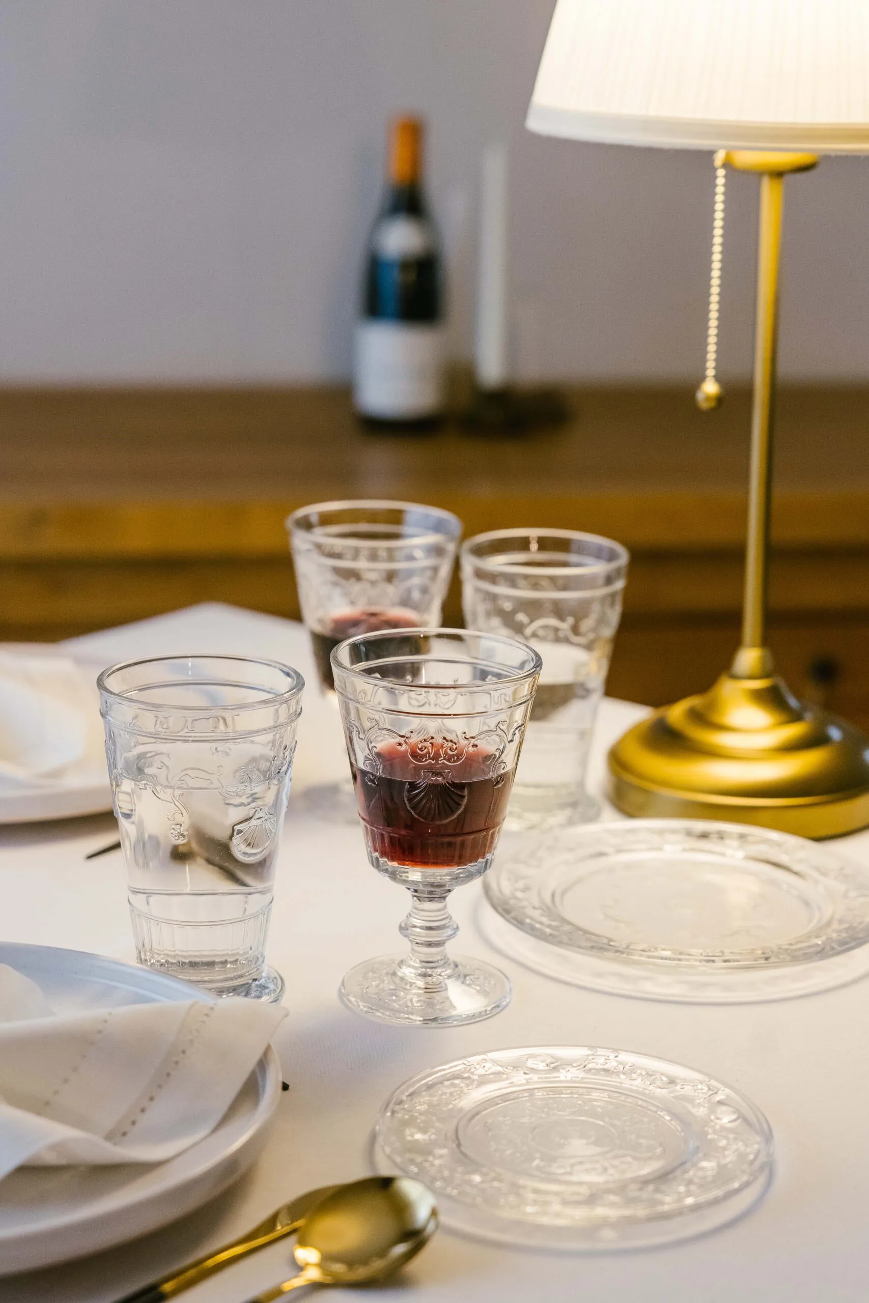 Versailles side plate 6-pack, Glass La Rochère