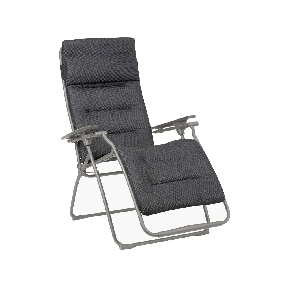 Futura BeComfort sun lounger, Becomfort dark grey Lafuma