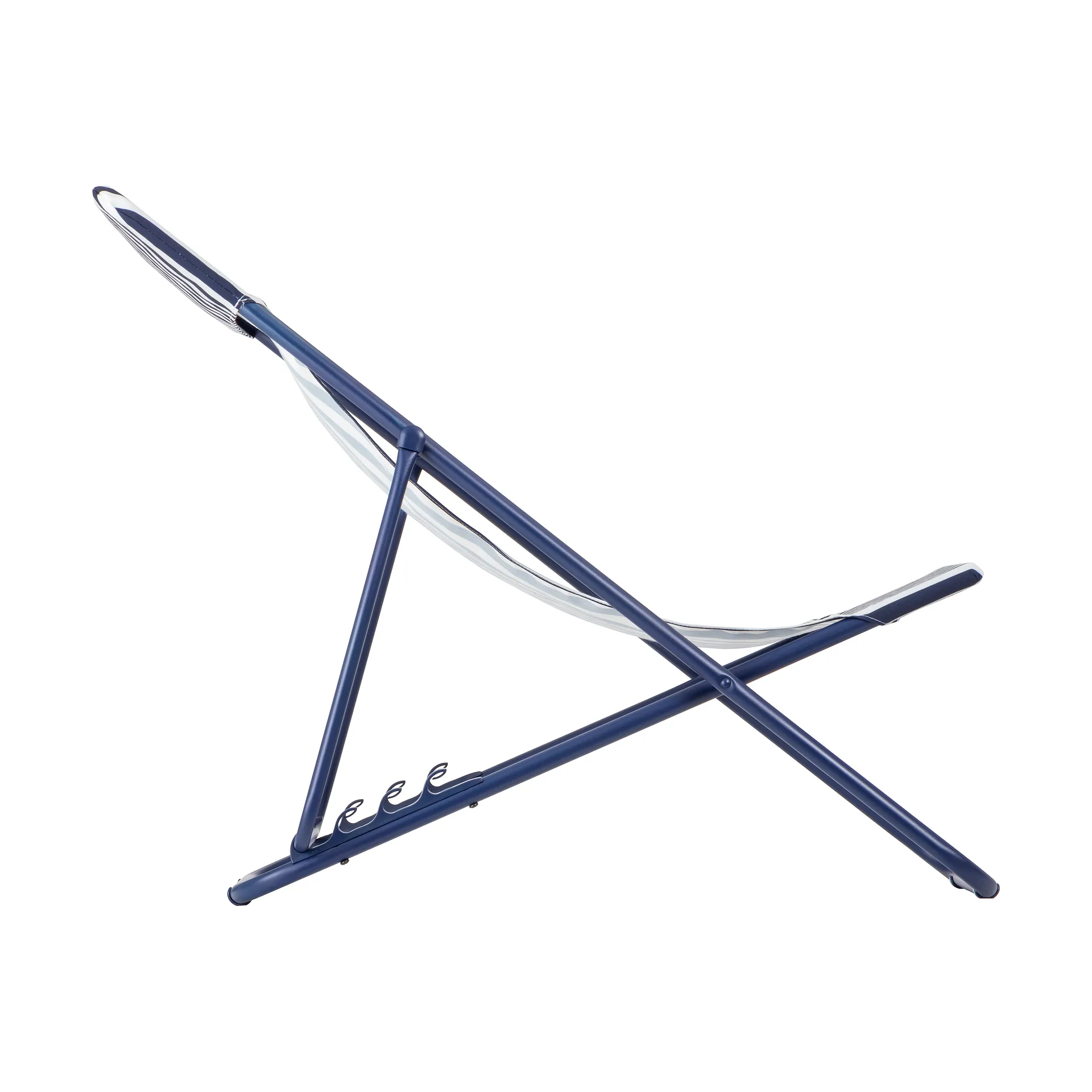 Maxi Transat sun lounger, Rayures Blue Lafuma