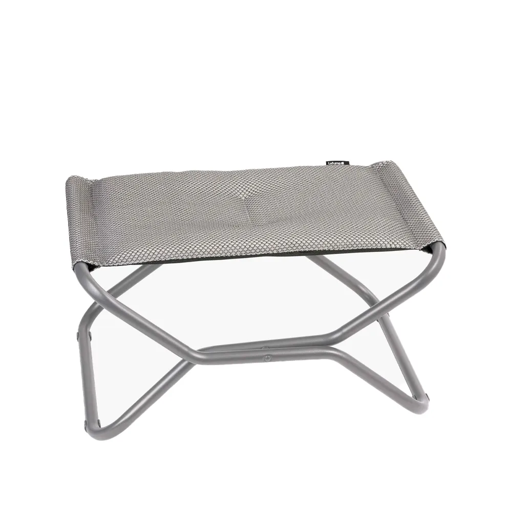 Transabed Next BeComfort footstool, Silver Lafuma